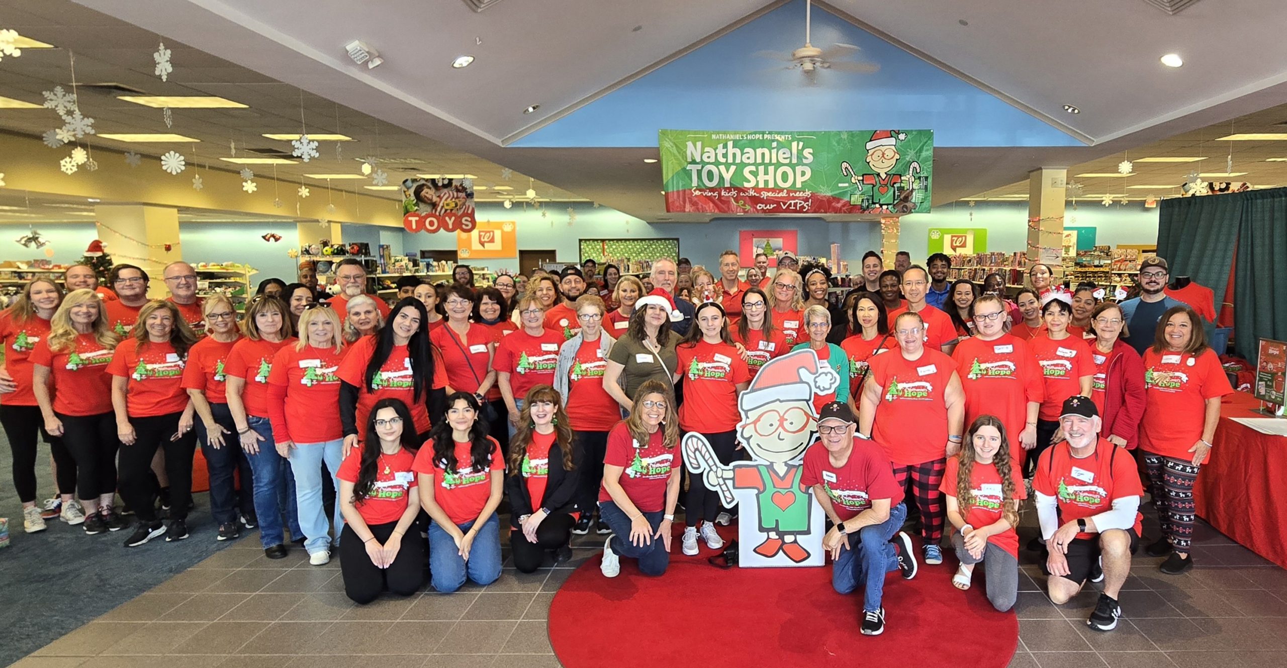 Christmas with Nathaniel's Hope Tee - Image 3