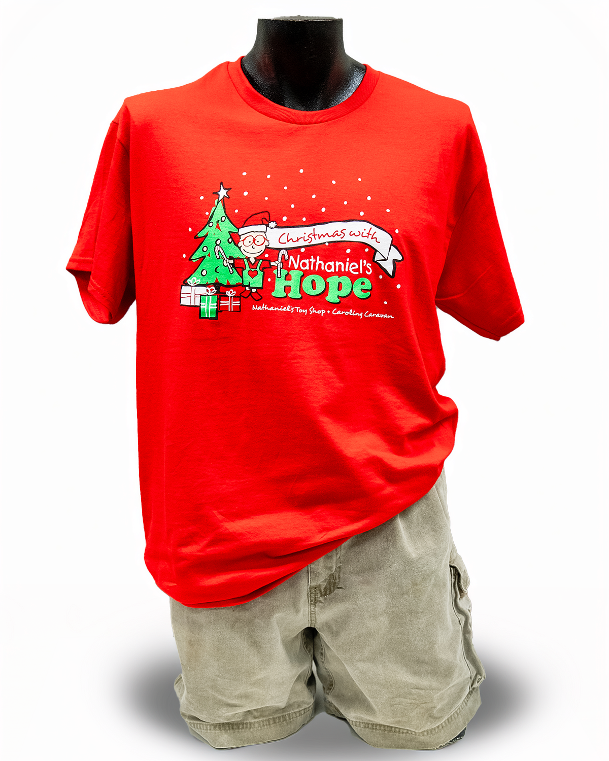 Christmas with Nathaniel's Hope Tee