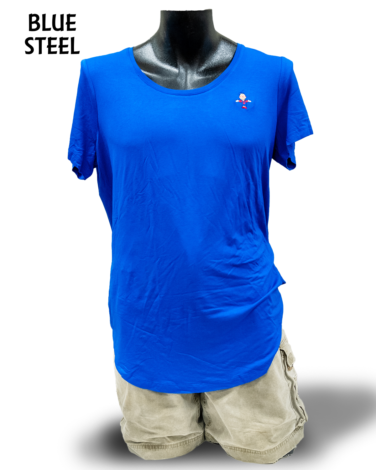 Women's Short-Sleeved Scoop-Neck Logo Tee - Image 2